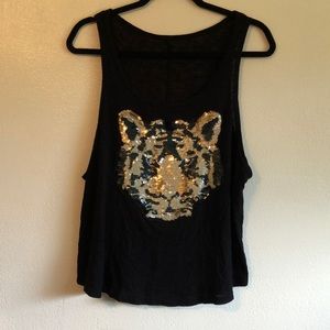 Black tiger shirt